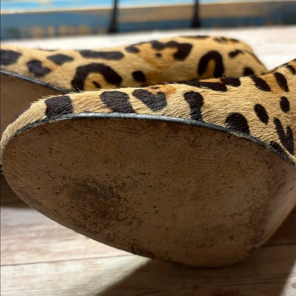 Kate Spade Leopard Print Heels Size 9B